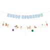 PartyDeco Banner Happy Birthday Dogs 210 cm