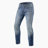 REVIT nohavice jeans PISTON 2 SK Short medium blue used - 33