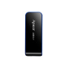 Apacer USB flash disk, USB 3.0 (3.2 Gen 1), 32GB, AH356, čierny, AP32GAH356B-1, USB A, s výsuvným konektorom