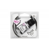 Metalická čierna tekutá potravinárska farba 25 ml - Rainbow Dust