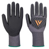 PORTWEST Portwest Nitrilové nárazové rukavice Grip 15 A715 - Čierna, M Čierna, M