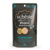 Schesir Cat kapsička After Dark Velv.Mousse kura/vajce 80g