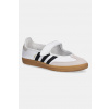 Kožené balerínky adidas Originals Samba Jane biela farba, JR1402