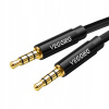 Kábel jack 3,5 mm - jack 3,5 mm TOPK HQ OFC jack 3,5 mm-jack 3,5 mm Audio Cable 1 m