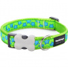 Obojok RD 25 mm x 41-63 cm - Stars Turquoise