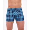 Pánske boxerky Prime 904/128 Light Blue s modrým vzorom - Cornette XXL sv.modrá s modrou