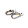 SCAR FOOT PEGS TITANE ANTI MUD