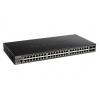 D-Link DGS-1250-52X, 48-port Gigabit Smart Managed Switch with 4x 10G SFP+ ports DGS-1250-52X-E
