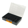 ArtPlast Plastový organizér na drobný materiál 36x25x6 cm, 18 priehradiek
