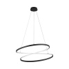 LED luster Eglo 901138 RUOTALE 42 W 5000 lm 3000 K čierny