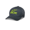 kšiltovka RIDE SONIC, ALPINESTARS (šedá/žlutá fluo) S/M