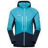 MAMMUT Eiger Nordwand ML Hybrid Hooded Jacket Women, sky-night - M