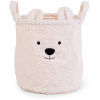 Úložný box Kôš na hračky Teddy Off White 30 x 30 x 30 cm (5420007161491)