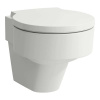 Laufen, Závěsný klozet, rimless, hluboké splachování H8202810000001 Varianta: Bílá LCC (Laufen Clean Coat)