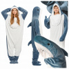 Žraločia deka spací vak kostým žralok darček mäkký teplý kostým L