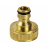 EXTOL PREMIUM 8876023 Rýchlospojka na záhradný ventil mosadzná, adaptér na 3/4'' ventil