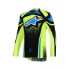 Dres TECHSTAR NOMUR, ALPINESTARS (tmavě modrá/žlutá fluo/modrá) 2026 M