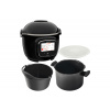 Akčný set elektrický hrniec Tefal Cook4me+ Touch a príslušenstvo nádoba, forma na pečenie a veko