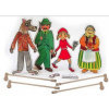 MARIONETINO Komplet Červená Karkulka