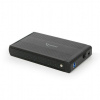 GEMBIRD Gembird EE3-U3S-3 kryt pre úložný disk kryt pre HDD čierna 3,5