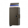 Peněženka Miniwallet Secrid Carbon Khaki