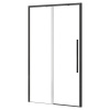 Rea Solárne sprchové dvere, čierne Veľkosť sprchových dverí: 130 cm, REA-K6358