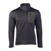 Mikina s golierom Mil-Tec Thermo-Fleece - čierna, L