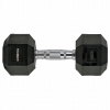 Pevné potiahnuté/gumované činky Thunder 1 x 10 kg