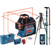 Krížový laser - BOSCH GLL 3-80 Cross Laser LR 7 + ACC prijímač (Krížový laser - BOSCH GLL 3-80 Cross Laser LR 7 + ACC prijímač)