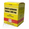 Calcii Carbonici 500 mg tbl. Galvex Kalciové tablety 500 mg Galvex tbl.50 x 500 mg