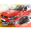 Plexi, ofuky VW Polo, 5D 2009, přední