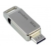 GoodRAM 64 GB . DUAL USB 3.2 a USB-C kľúč . ODA3 Silver ODA3-0640S0R11 Wilk Elecktronik