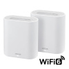 ASUS ExpertWiFi EBM68 AX7800 Tri-band Mesh WiFi 6 System (2-pack) 90IG07V0-MO3A40 Asus