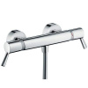 HansGrohe Ecostat Comfort - Termostatická sprchová batéria Care, predĺžená rukoväť, chróm 13117000