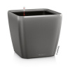 Kvetináč Lechuza Quadro 21 (20cm) Barva: Antracit kompletný set