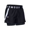 Under Armour Play Up 2-in-1 Shorts-BLK 1351981-001 (L)