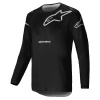 Dres RACER GRAPHITE, ALPINESTARS (čierna/sivá, veľ. S)