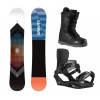 Gravity Adventure 25/26 snowboard + Gravity Indy black viazanie + Gravity Void black/grey topánky + zľava 500,- na príslušenstvo - 154 cm + M (EU 38-41)