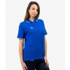 POLO COTONE PIQUET ACTION polo tričko azúrová modrá-biela S