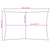 vidaXL Tieniaca plachta, oxford, obdĺžniková 3x6 m, biela - Biela - 94860-49029