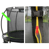 Ochranná sieť na trampolínu - Vnútorná sieť na trampolínu Sport Max 8 stôp zelená (Vnútorná sieť na trampolínu Sport Max 8 stôp zelená)