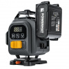 Laserová vodováha 4D 16 línií 360° zelený laser 40 m PM-PLK-4DM3
