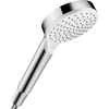 Hansgrohe Crometta ručná sprcha 1jet Green, EcoSmart 6 l/min 26334400 biela / chróm