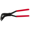 BESSEY - Klampiarské kliešte prehýbacie zahnuté 45° (držadlo PVC)