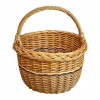 Matgroup Košík nákupní kulatý BOLERO plné pr.29x34cm, lak., NOVÝ