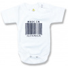 BABY´S WEAR Detské body, krátky rukáv- Slovakia, biele veľkosť: 74 (6-9m)