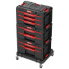 Box QBRICK® System ONE Workshop - Cart, 3x Toolbox, 4 dielna sada boxov na náradie