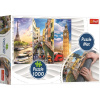 Puzzle Trefl Puzzle Koláž miest Paríž-Benátky-Londýn 1000 dielikov + Podložka pod puzzle (93080)