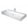 Duravit Vero Air - Umývadlo, 120x47 cm, bez prepadu, otvor na batériu, WonderGliss, biela 23501200411