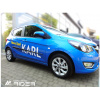 Ochranné lišty dverí Opel Karl 5D 15R, MODEL F-27